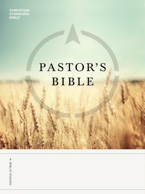 cover image of CSB Pastor's Bible